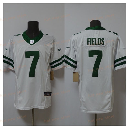 New York Jets #7 Justin Fields Jets 3 Edition Style 3