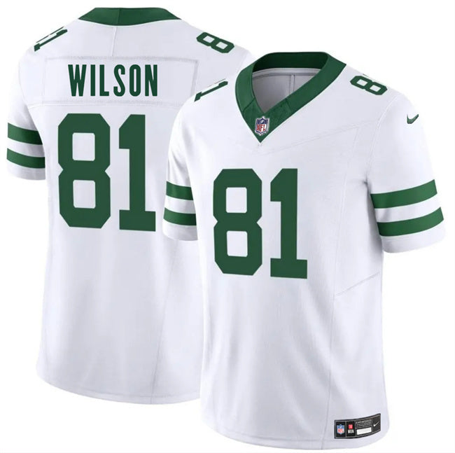 New York Jets #81 Pokey Wilson White 2025 F.U.S.E. Vapor Untouchable Limited