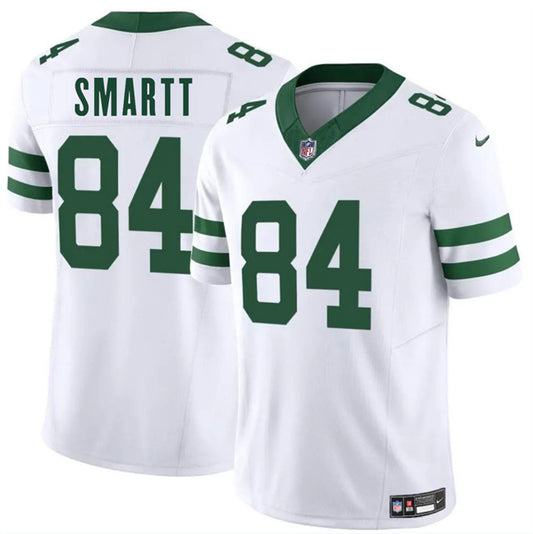 New York Jets #84 Stone Smartt White 2025 F.U.S.E. Vapor Untouchable Limited