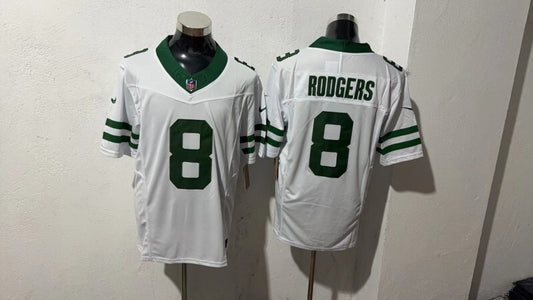 New York Jets #8 Aaron Rodgers Style 1