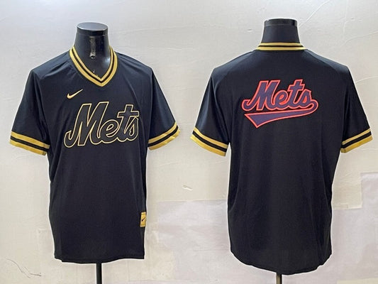 New York Mets Mets Black Gold Adult Style 1
