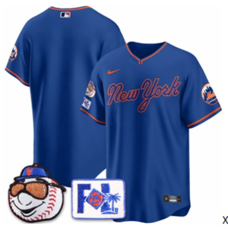 New York Mets Mets Retro Adult Style 6
