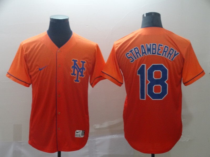 New York Mets #18 Darryl Strawberry