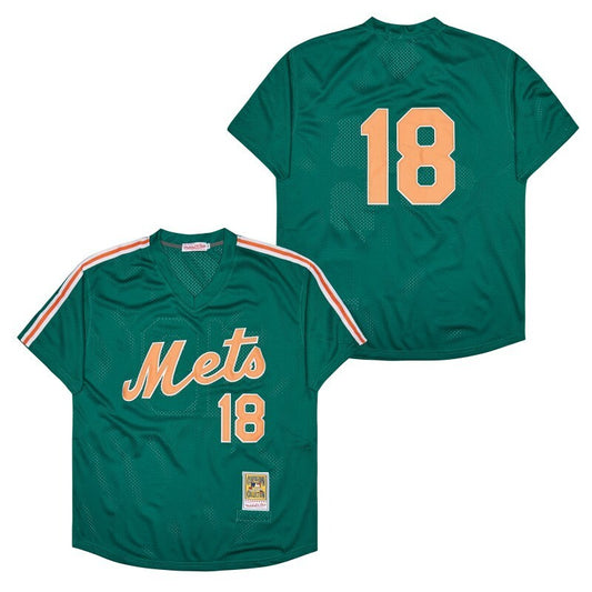 New York Mets #18 Darryl Strawberry Style 5