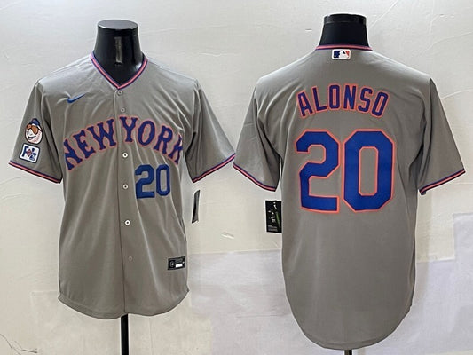 New York Mets #20 Pete Alonso Mets V2 Style 1
