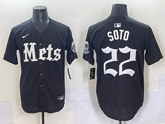 New York Mets #22 Juan Soto Collaboration Style 2