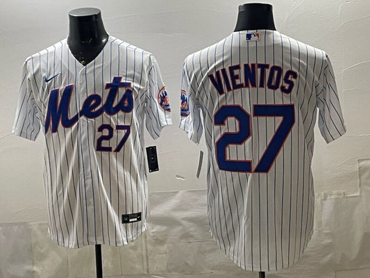New York Mets #27 Mark Vientos Mets Adult Style 2
