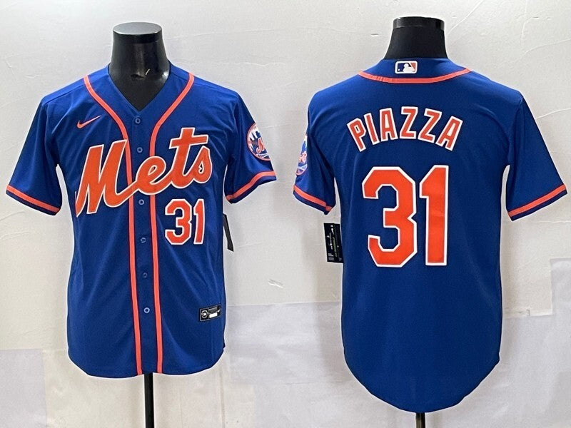 New York Mets #31 Mike Piazza Mets Adult Style 1