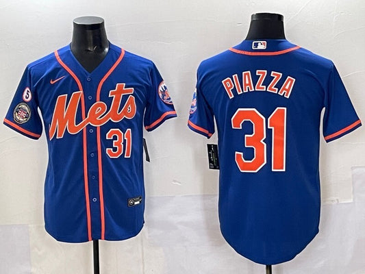 New York Mets #31 Mike Piazza Mets Adult Style 2