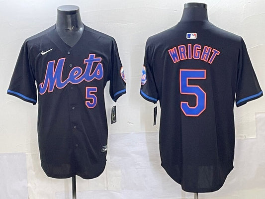 New York Mets #5 David Wright Mets Adult Style 6