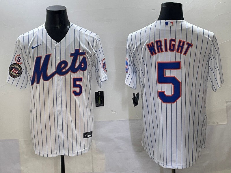 New York Mets #5 David Wright Mets Adult Style 9