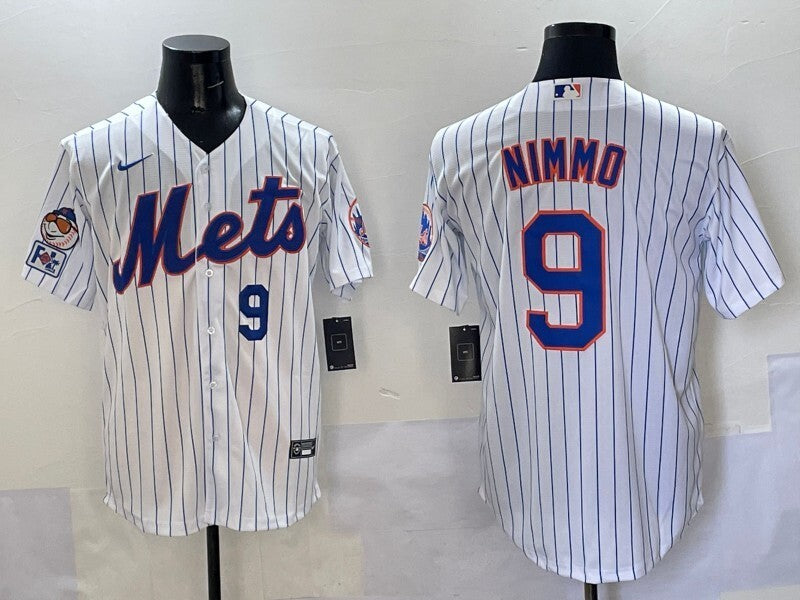 New York Mets #9 Brandon Nimmo Mets Adult Style 1