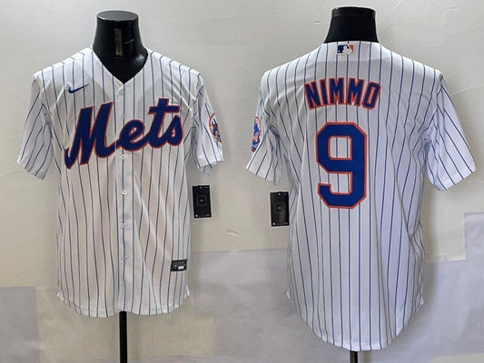 New York Mets #9 Brandon Nimmo Mets Adult Style 2