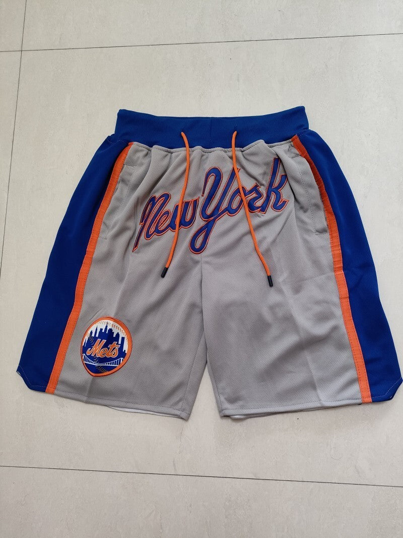 New York Mets mlb Mets Gray Shorts 3-3xl Style 5