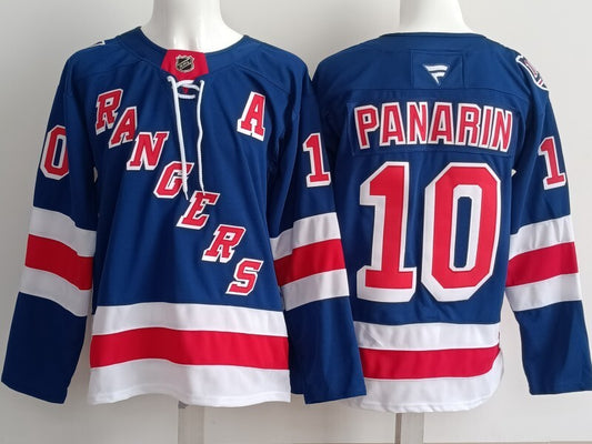 New York Rangers #10 Artemi Panarin Rangers Style 2
