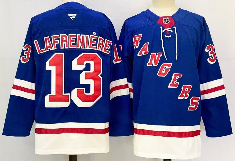 New York Rangers #13 Alexis Lafreniere