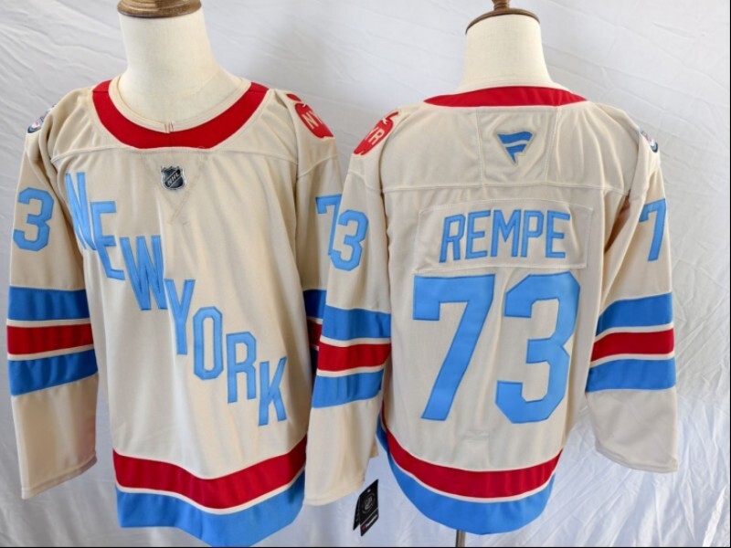 New York Rangers #73 Matt Rempe Rangers 25