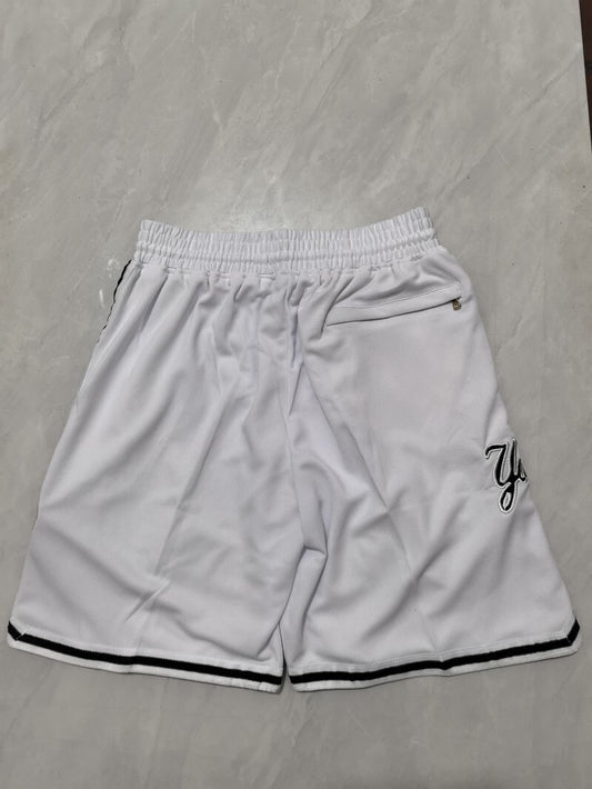 New York Yankees Baseball Yankees White Shorts Style 1