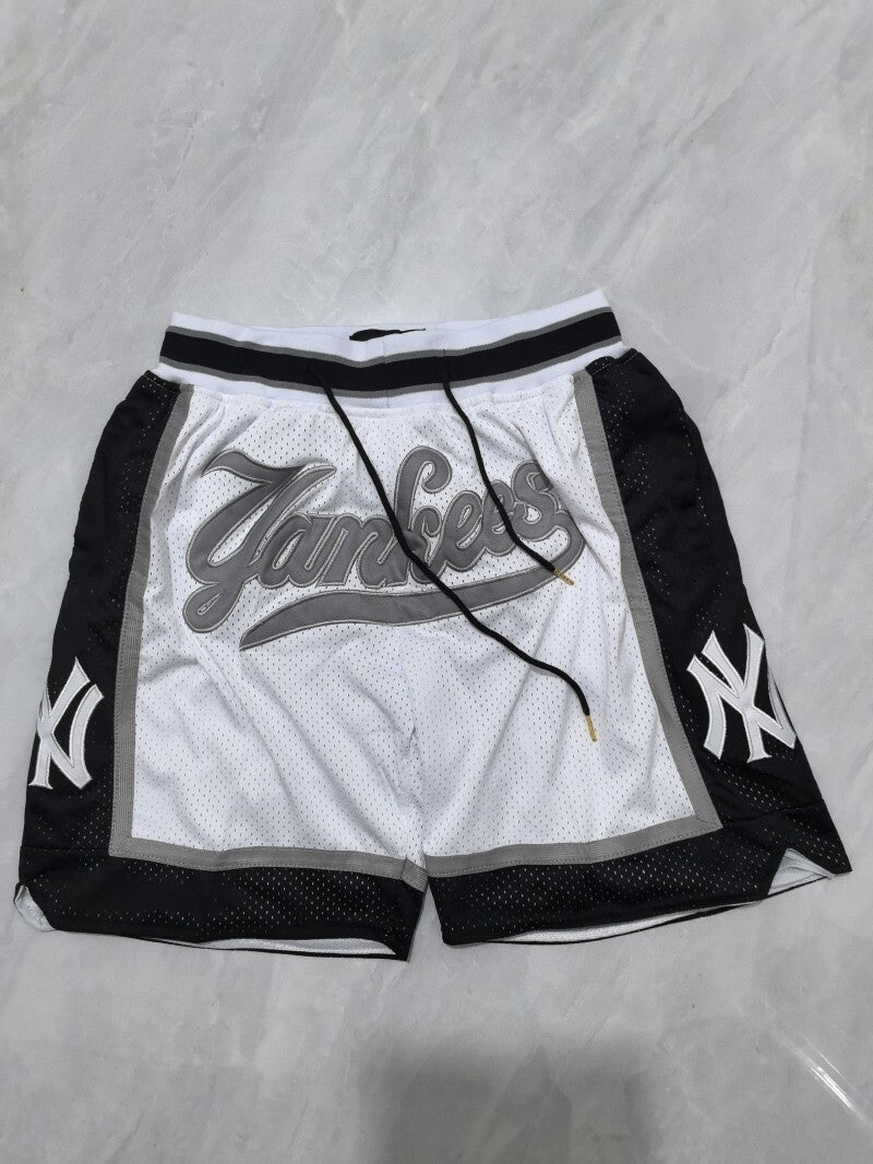 New York Yankees Yankees White Shorts (1)_[1]