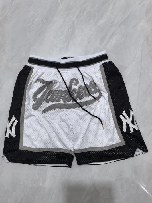 New York Yankees Yankees White Shorts (1)_[1]