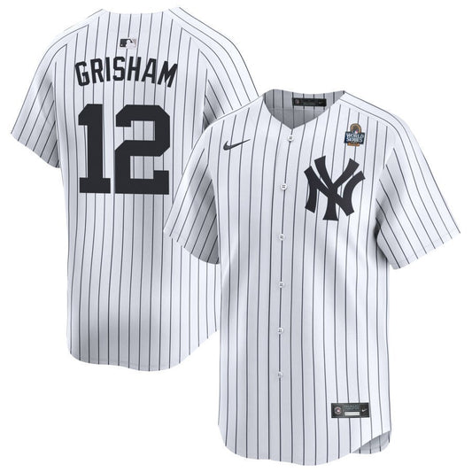 New York Yankees #12 Trent Grisham 2024 World Series Home