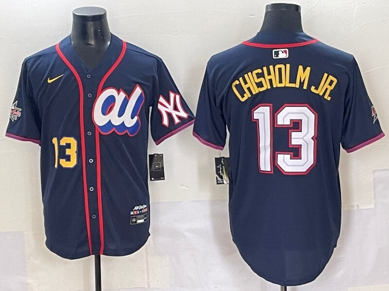 New York Yankees #13 Jazz Chisholm Jr. Yankees 25 All-Star Style 1