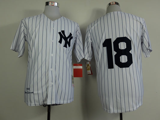 New York Yankees #18 Didi Gregorius Yankees 18 White 1956 Retro