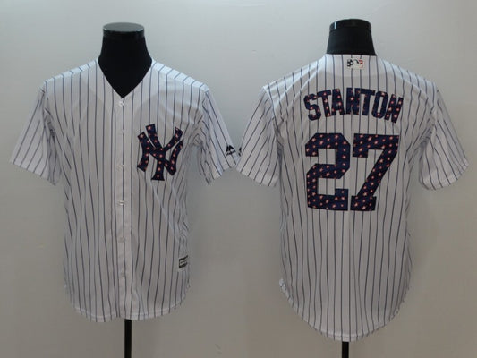 New York Yankees #27 Giancarlo Stanton 18 Edition Fan Edition 6328