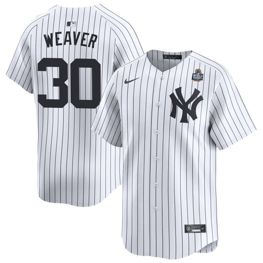 New York Yankees #30 Luke Weaver 2024 World Series Home