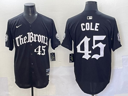 New York Yankees #45 Gerrit Cole Yankees 5 Collaboration Style 1