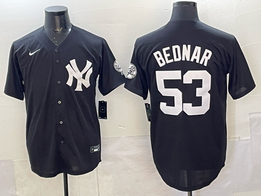 New York Yankees #53 David Bednar Yankees Adult