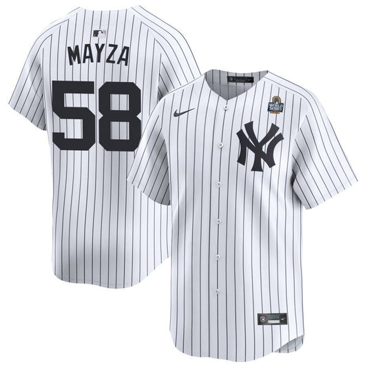 New York Yankees #58 Tim Mayza 2024 World Series Home