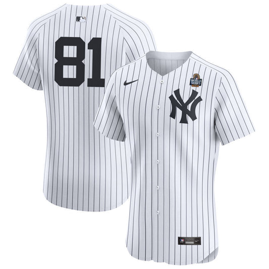 New York Yankees #81 Luis Gil 2024 World Series Elite Home