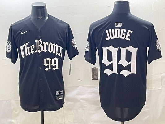 New York Yankees #99 Aaron Judge Yankees 5 Collaboration Style 1