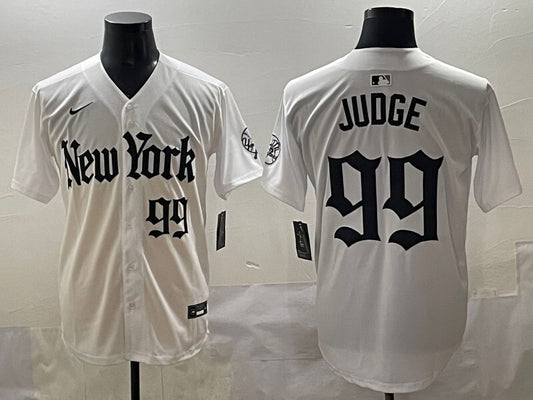 New York Yankees #99 Aaron Judge Yankees 5 Collaboration Style 8