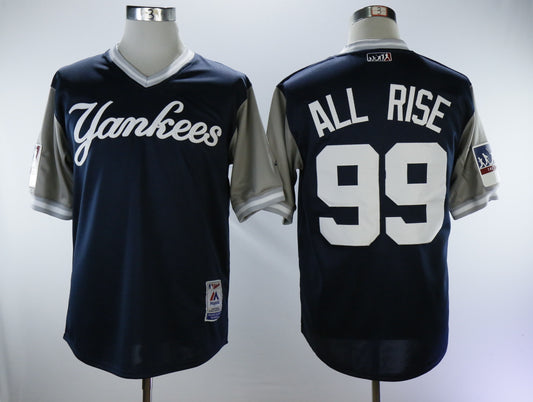 New York Yankees #99 Aaron Judge Yankees 99 Blue # Edition