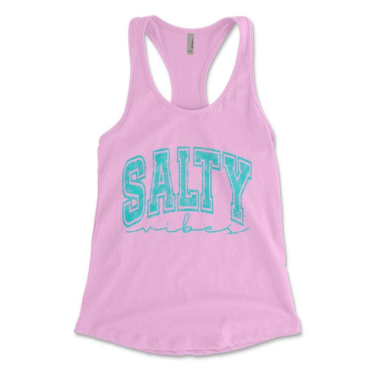 Next Level Summer Tank Top Salty Vibes Design - Beach Summer Tank top - Beach Vibes T-Shirts, Hoodie, Sweatshirt
