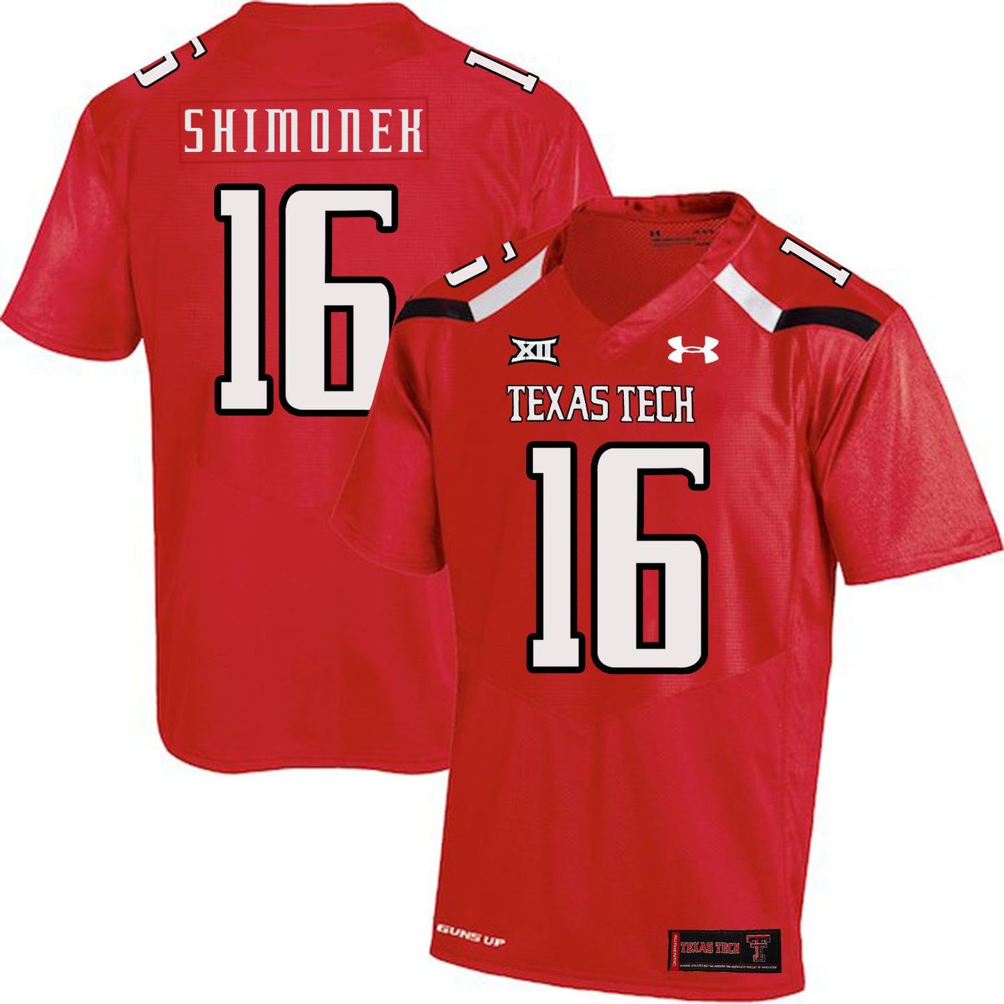 Nic Shimonek 16 Red