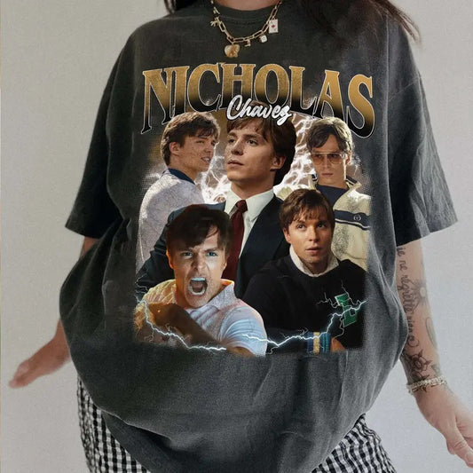 Nicholas Chavez Comfort Colors T-shirt, Unisex Menendez Brothers Tops For Men - For Women, Y2K 90s Retro Movies Bootleg Tshirt, Womenswear Lady Prints