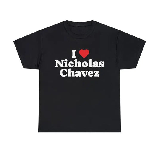 Nicholas Chavez Inspired Fan T-Shirt Soap Opera Star Unisex Graphic Tee TV Drama Character Top