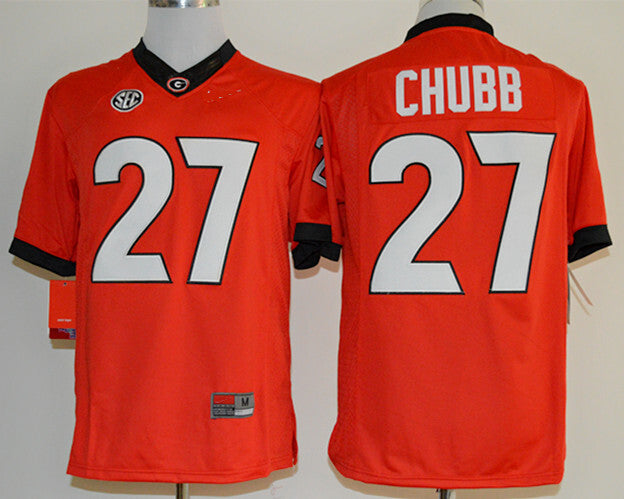 Nick Chubb 27 Red