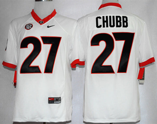 Nick Chubb 27 white