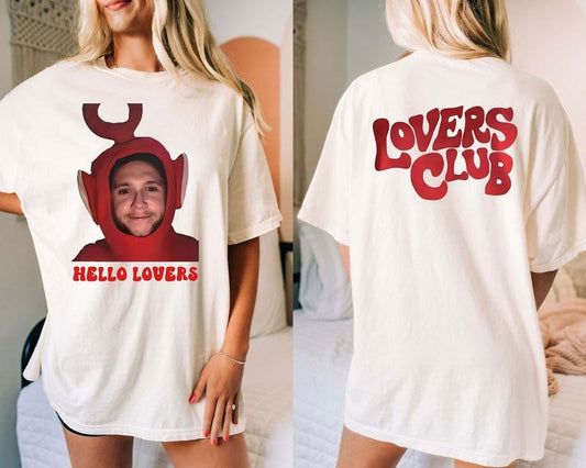 Niiall H3llo Lovers Shirt, The Sh0w Liive On T0ur 2024 Double Sided Shirt, Gift For Fan, Funny Niiall Meme Shirt, Unisex...