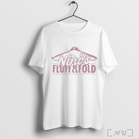 Ninis Fluff Fold Logo 2025 T Shirt
