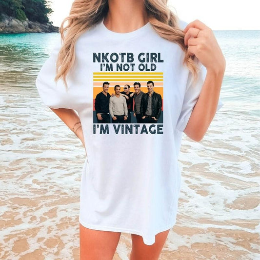 Nk0ttb Girl Shirt, Vintage Girls Tee Shirt, New Kiids On The Block Shirt, Nk0ttb Tee, Classic Rock Concert, Tee Tour 2023 Tshirt, Unisex T-Shirt, Gifts For Men Women, Short Sleeve Tee Shirt, Gifts For Birthday Fathers Day Christmas Anniversary