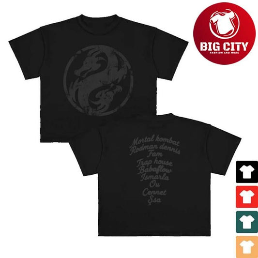 Nl3000 Mk Dragon Tracklist Two Sided Shirt