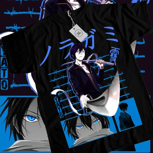 Noragami God of Calamity T-Shirt S-4XL Noragami Yato Shirt Anime Manga Tshirt S-4XL