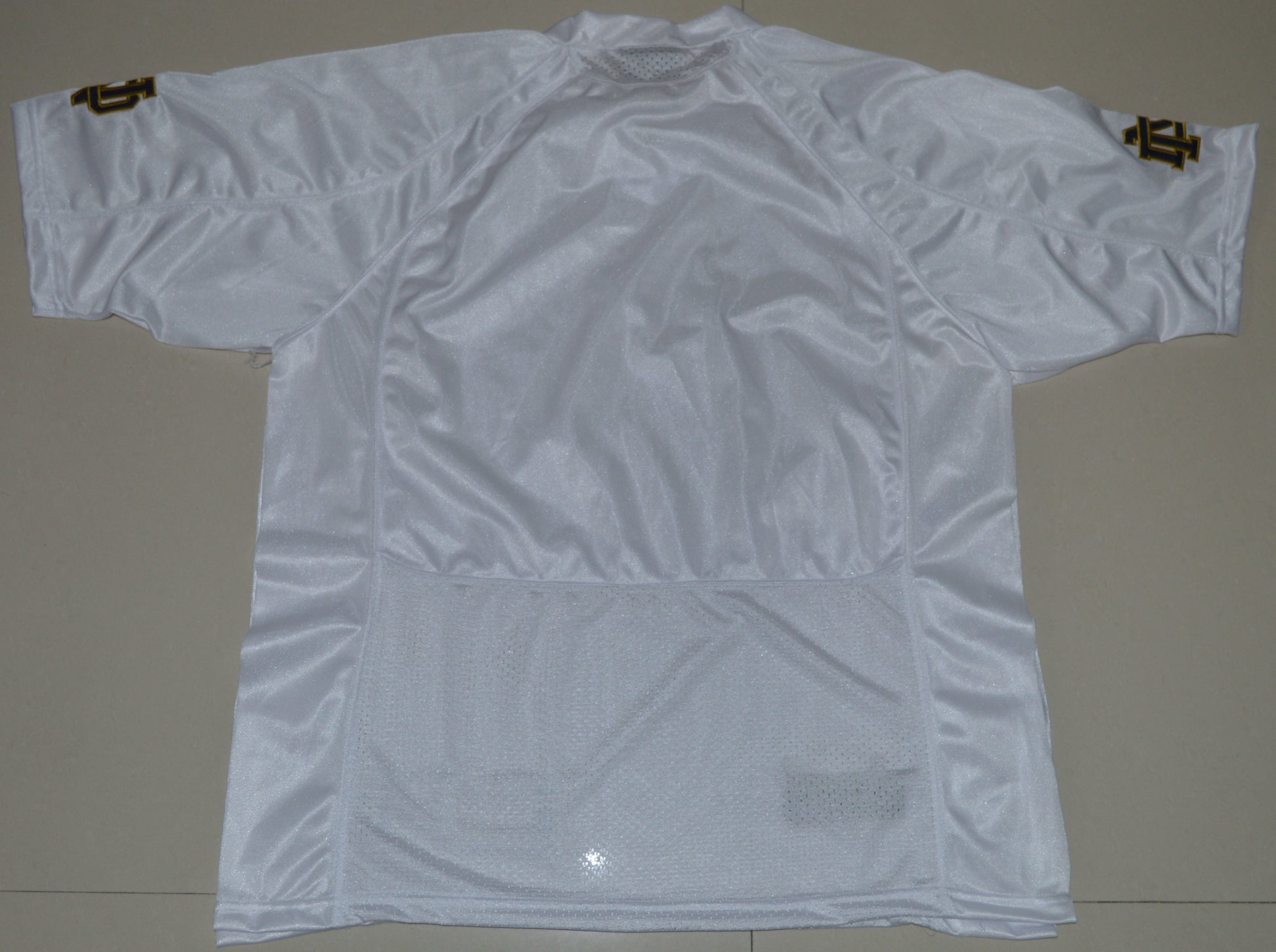 Norte Dame Blank White Back