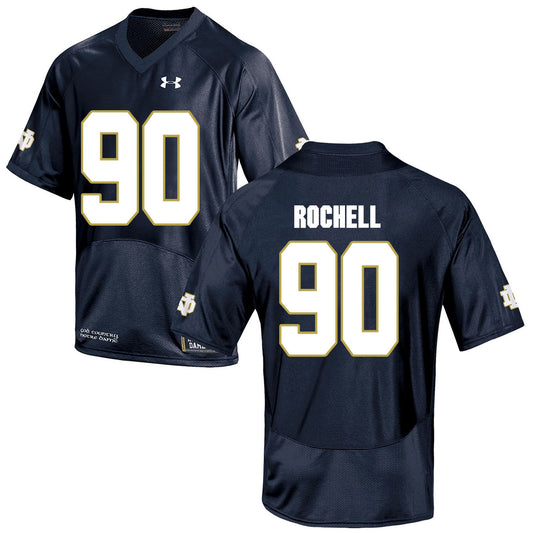 Norte Dame Fighting Irish Rochell 90 Football Jersey - Navy Blue