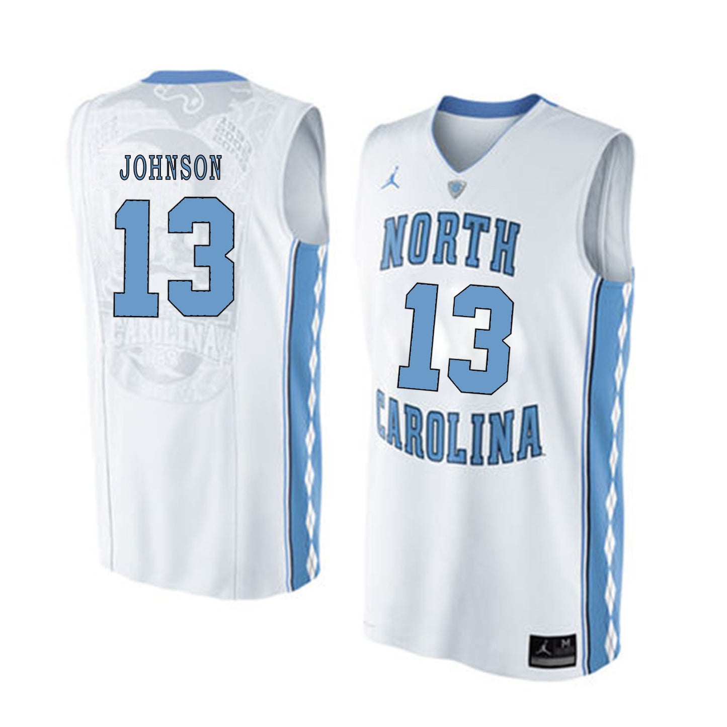 North Carolina JOHNSON 13 White